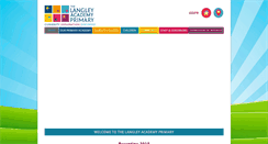 Desktop Screenshot of langleyacademyprimary.org